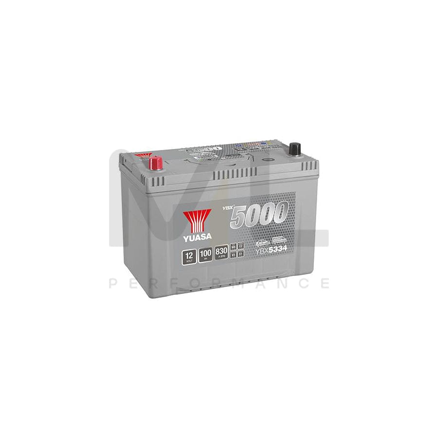 Yuasa YBX5334 12v 100Ah Silver High Performance SMF Battery | ML Performance EU Car Parts