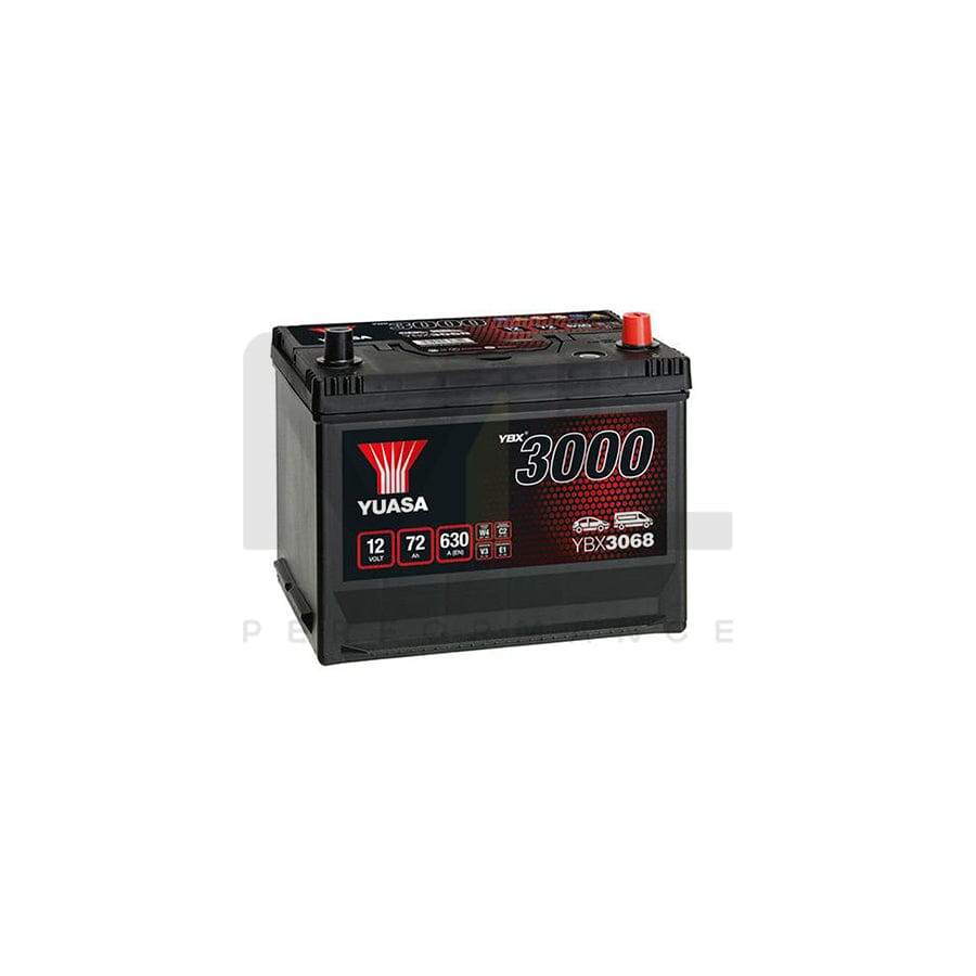 Yuasa YBX3068 12v 72Ah SMF Battery | ML Performance EU Car Parts