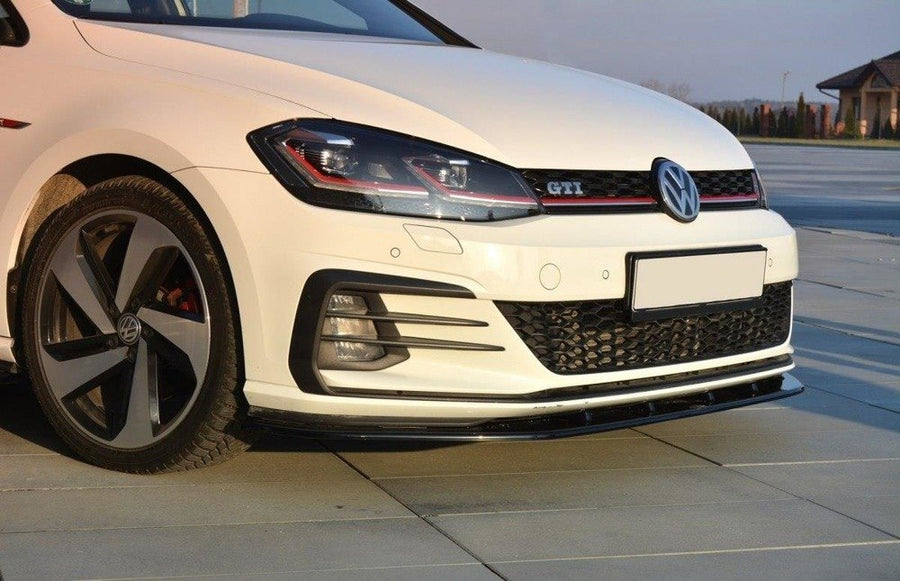 Maxton Design Volkswagen Golf GTI MK7.5 Front Splitter V.1