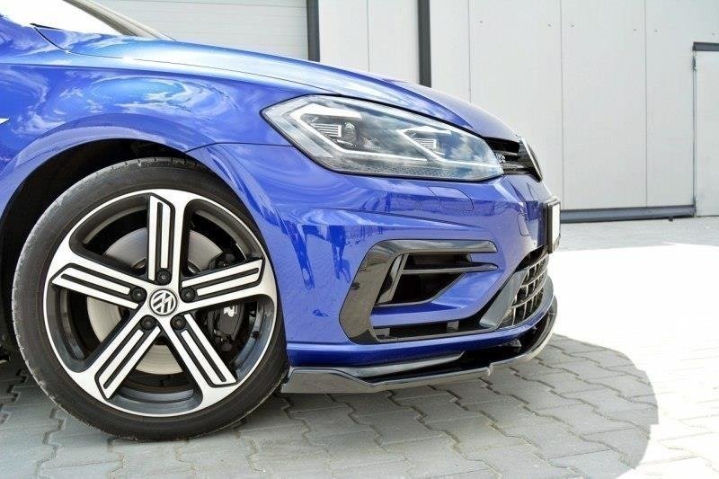 Maxton Design Volkswagen Golf R / R-Line MK7.5 Front Splitter V.1