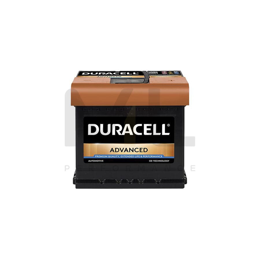 Duracell 012 / DA50 Advanced Car Battery | ML Performance EU Car Parts