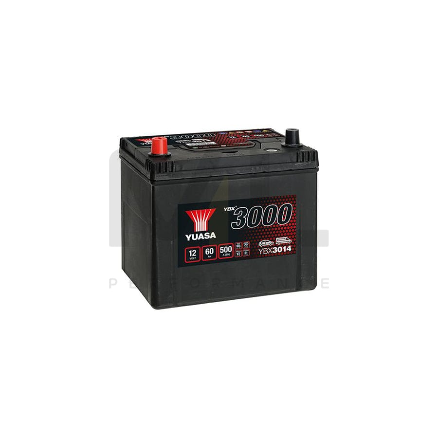 Yuasa YBX3014 12v 60Ah SMF Battery | ML Performance EU Car Parts