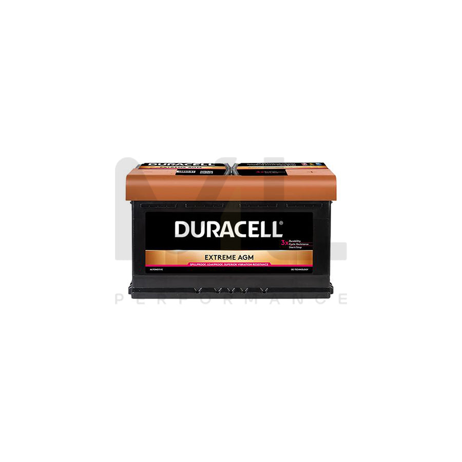 Duracell 110 / DE80 AGM Extreme Car Battery | ML Performance EU Car Parts