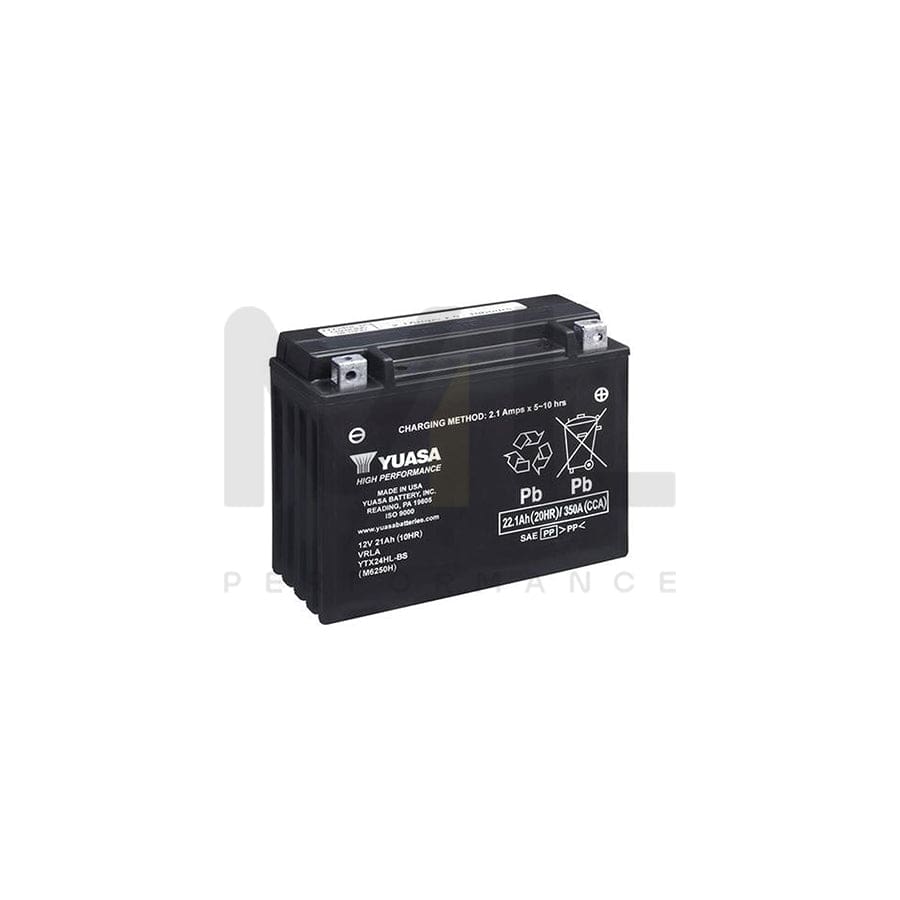 Yuasa YTX24HL-BS 12V High Performance Maintenance Free Motorbike & Motorcycle Battery | ML Performance EU Car Parts