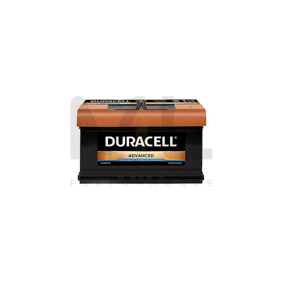 Duracell 110 / DA80 Advanced Car Battery | ML Performance EU Car Parts