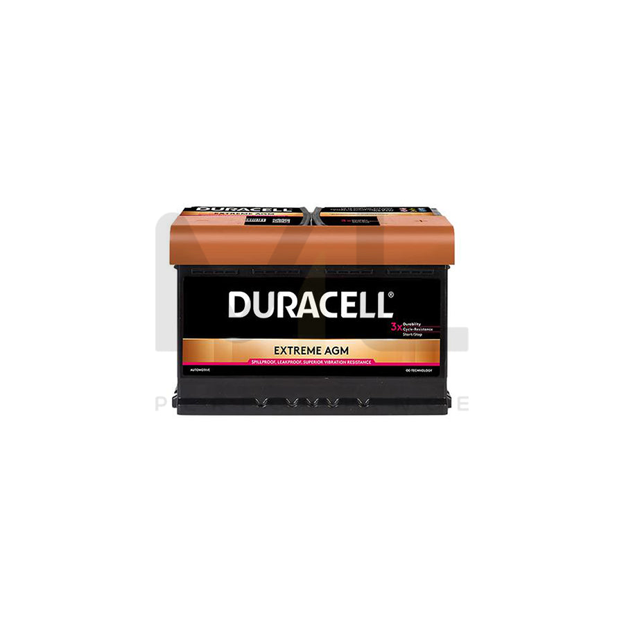 Duracell 096 / DE70 AGM Extreme Car Battery | ML Performance EU Car Parts