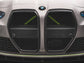 CARBON FIBER FRONT GRILL + LICENSE PLATE HOLDER BASE BMW M4 G82 / M3 G80 | ML Performance Car Parts