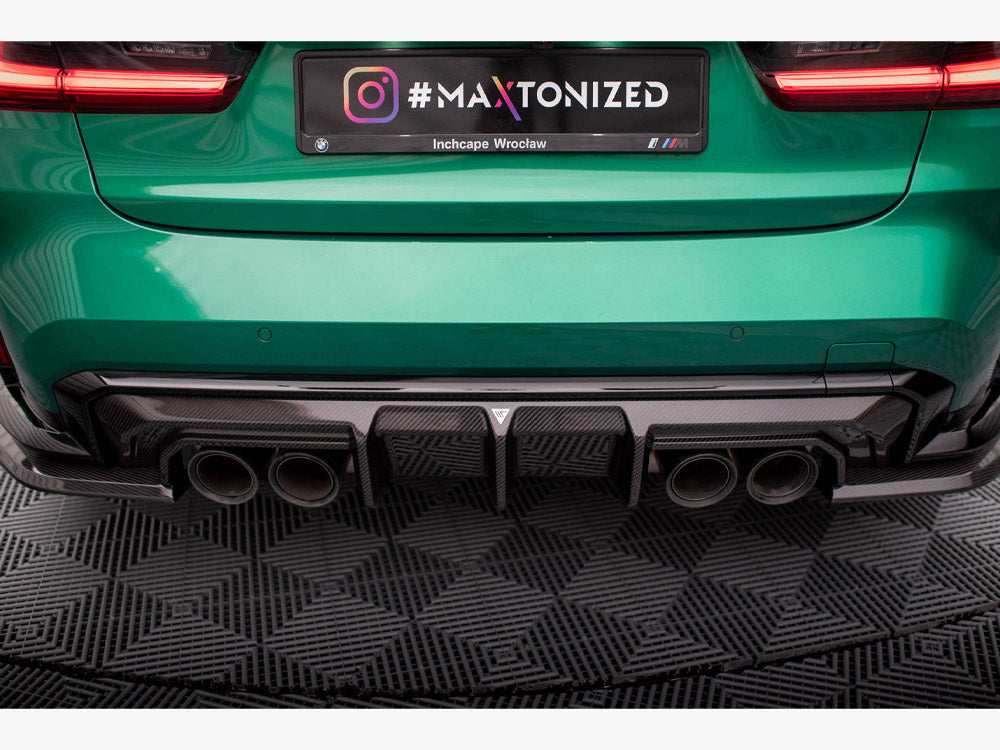 CARBON FIBER REAR DIFFUSER BMW M4 G82 / M3 G80 | ML Performance Car Parts