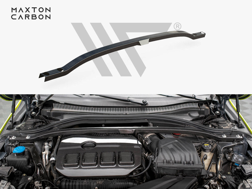 CARBON FIBER STRUT BAR COVER BMW 1 F40 M135I | ML Performance Car Parts