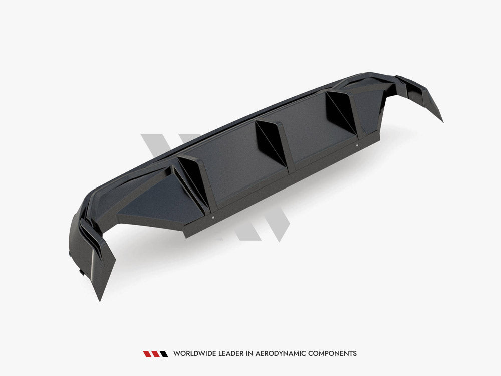 CARBON FIBER REAR DIFFUSER V.2 BMW 1 F40 M-PACK / M135I | ML Performance Car Parts