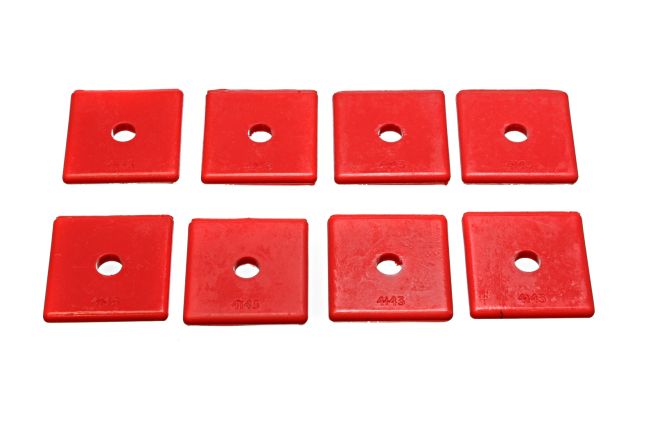 Pad 2inch SQ X 7/16inch ID X 1/4inch H | ML Performance Car Parts