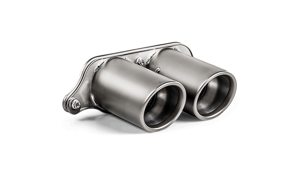 Akrapovič Porsche 991.2 911 Titanium Tail Pipe Set ECE Approved (GT3, GT3 RS & Speedster) - ML Performance EU