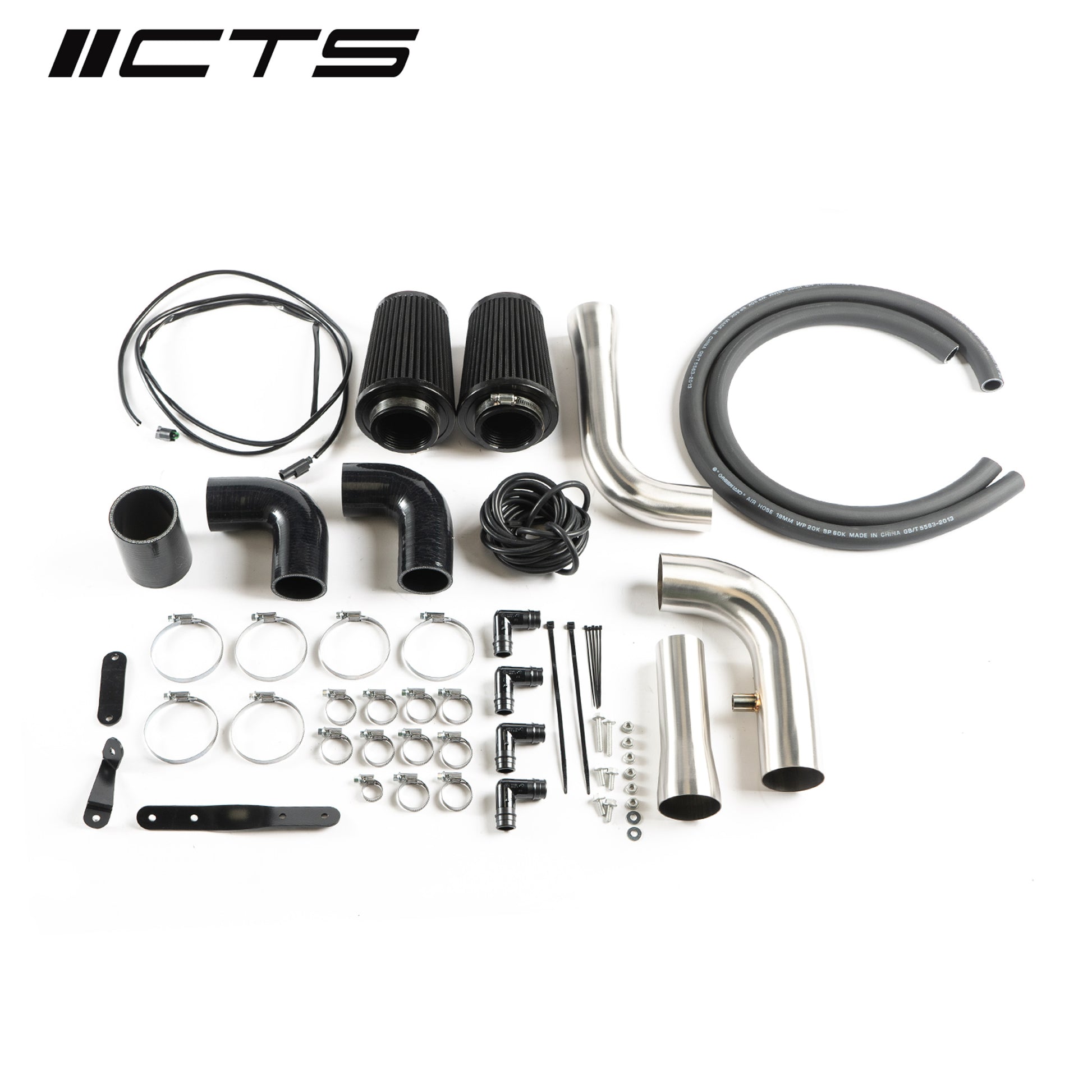 CTS Turbo CTS-IT-915 Turbo N54 Intake Relocation Kit for BMW E9x/E8x 335i/135i with 2 turbo inlets