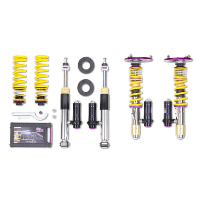 KW BMW F20 F21 F30 F32 V3 Clubsport 2-Way Coilover Kit With Top Mounts (Inc. M140i, 335i, 340i & 440i)