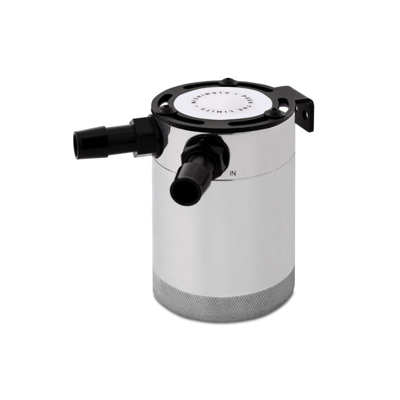 Mishimoto Compact Baffled Oil Catch Can, 2-Port | ML Performance EU