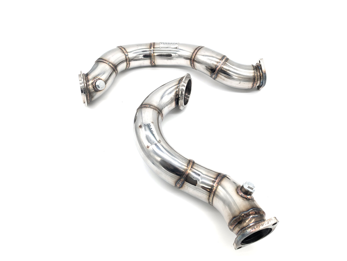 Masata BMW N54 E82 E90 E92 3" Catless Downpipes (135i, 1M & 335i)