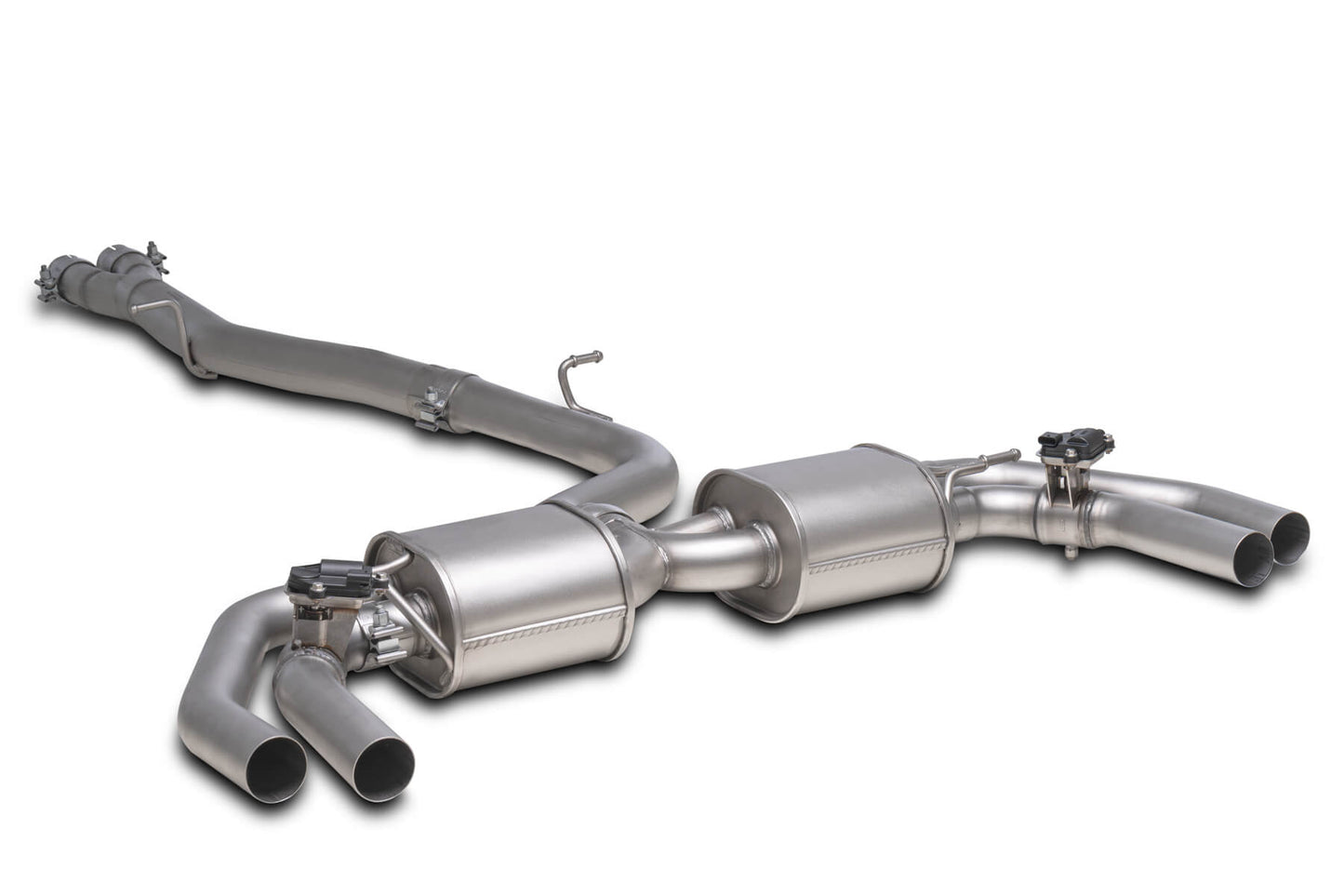 Remus RACING GPF-Back-Exhaust-System L/R for Audi RS3 Limousine No EC Type Approval (Daniel Abt Edition)