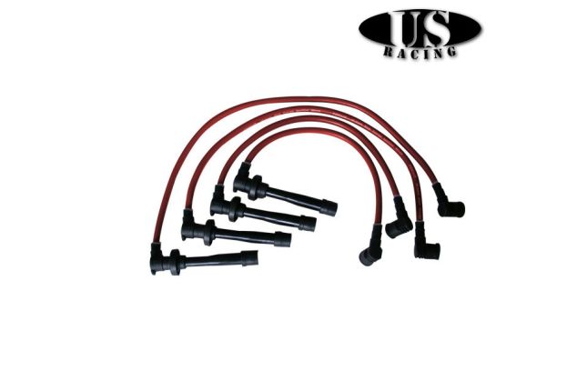 US-Racing Spark Plug Wire Set (Civic/CRX 87-01/Del Sol/Integra DC2/Prelude 92-01 & more) | ML Performance Car Parts