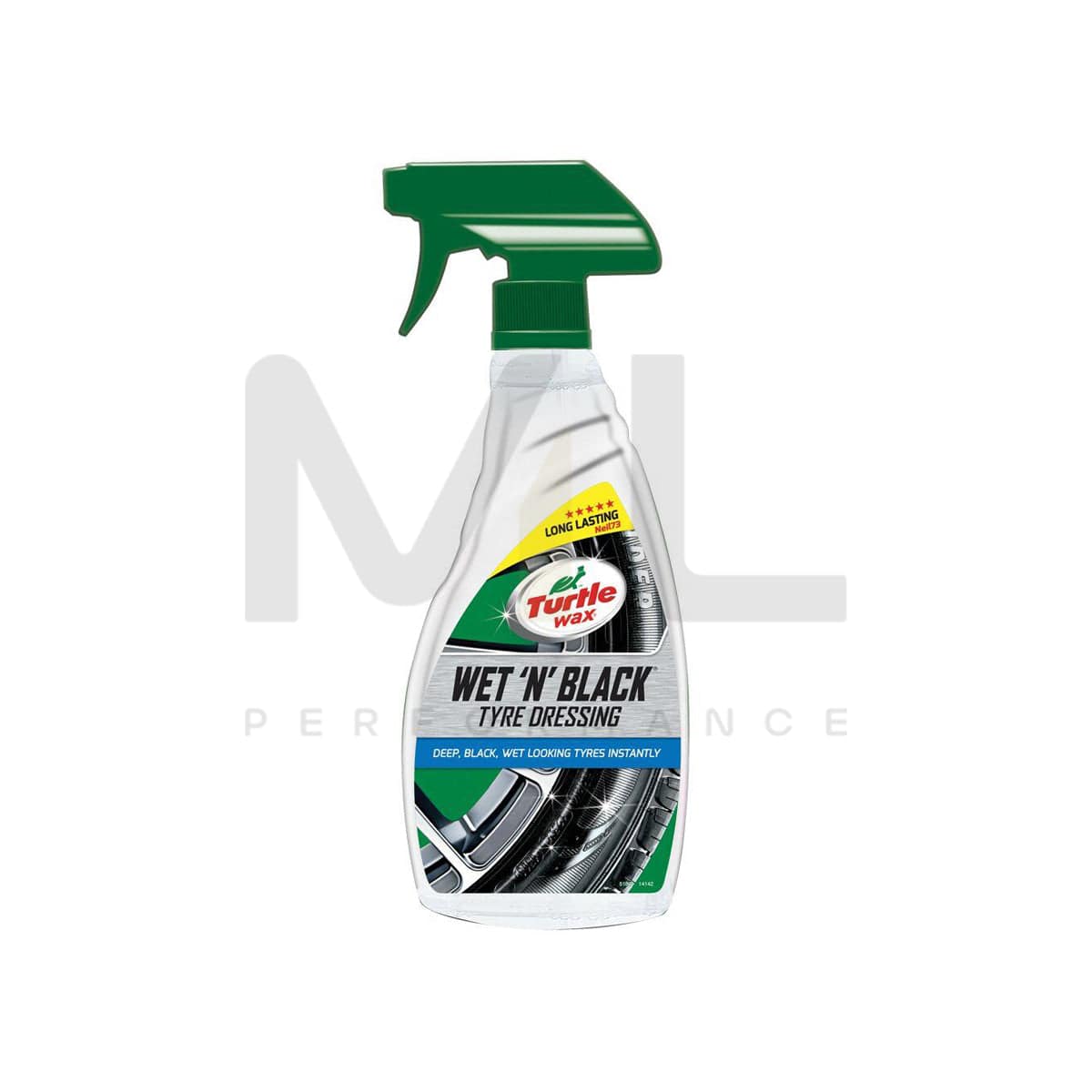 Turtle Wax Wet N Black Car Tyre Dressing 500 Ml Spray