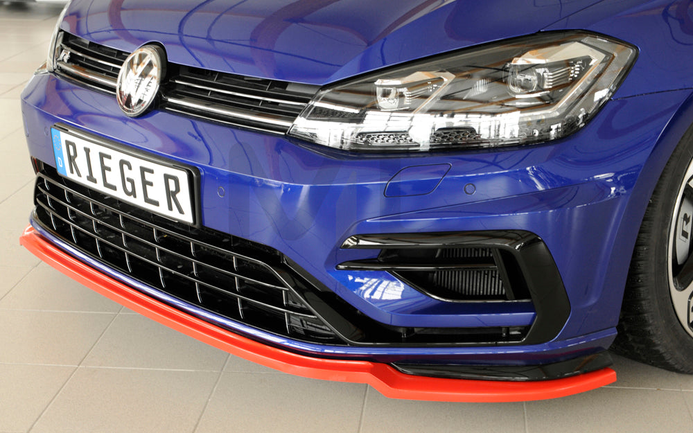 Rieger 00059581 VW Mk7 Mk7-Line Golf R Front Splitter 3 | ML Performance EU Car Parts