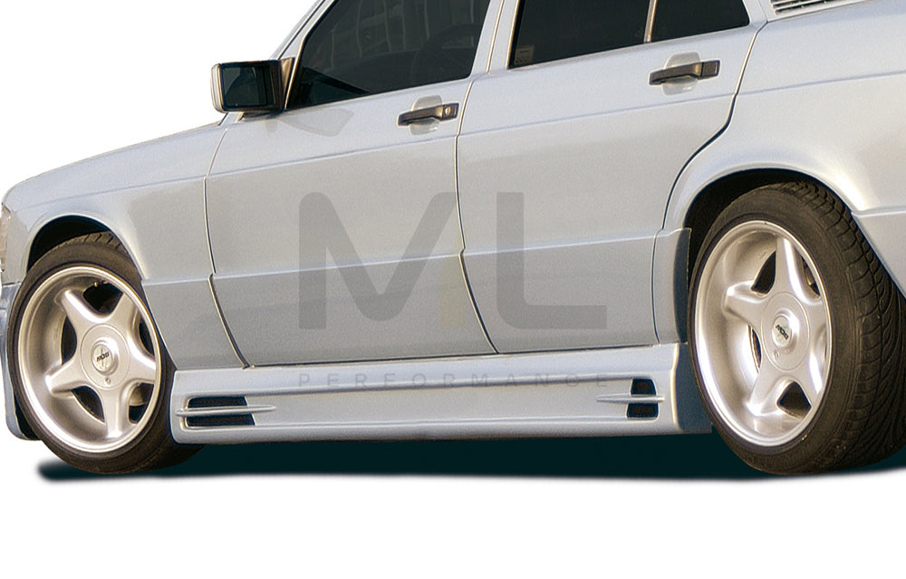 Rieger 00025049 Mercedes-Benz W201 190 Side Skirt 1 | ML Performance EU Car Parts