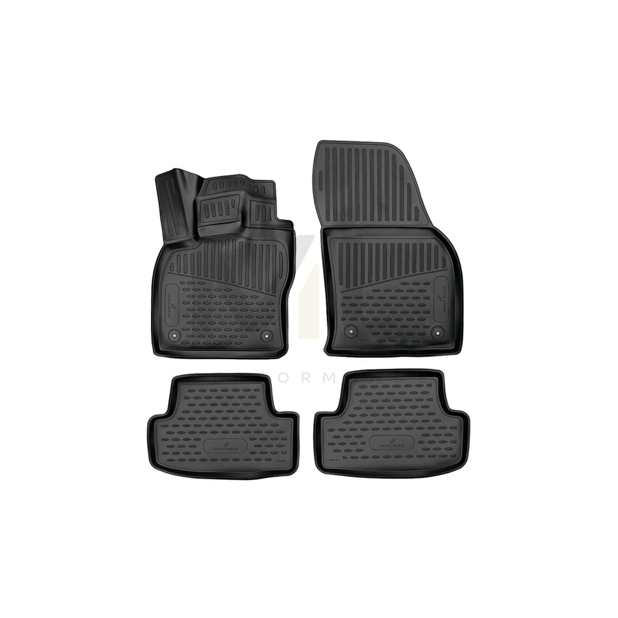 WALSER XTR 75004 Floor mat set Front and Rear | ML Performance Car Parts