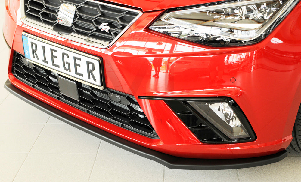 Rieger 00027100 SEAT KJ Front Splitter (Ibiza FR & Ibiza) 4 | ML Performance EU Car Parts