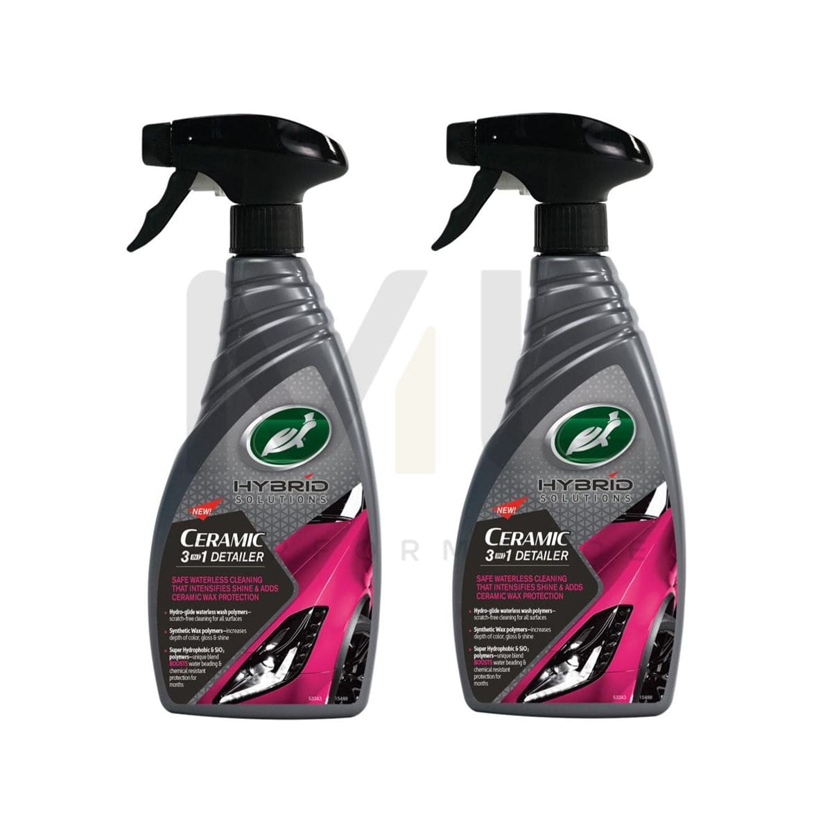 Turtle Wax Hybrid Solutions Ceramic 3-In-1 Detailer 2X500 Ml