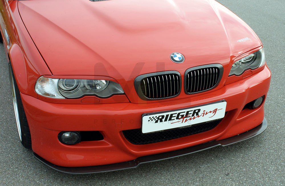 Rieger 00050127 BMW 3 Series E46 Front Bumper 4 | ML Performance EU Car Parts