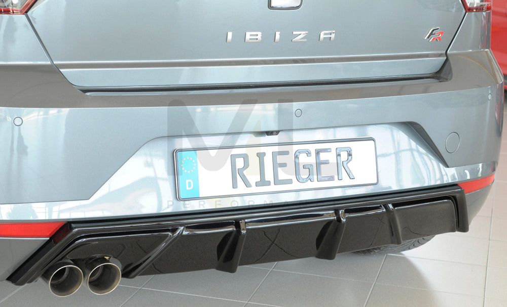 Rieger 00088168 SEAT KJ Rear Diffuser (Ibiza FR & Ibiza) 6 | ML Performance EU Car Parts