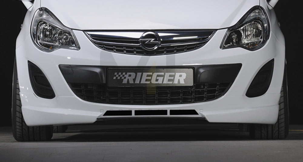 Rieger 00058950 Opel Corsa D Front Splitter 2 | ML Performance EU Car Parts