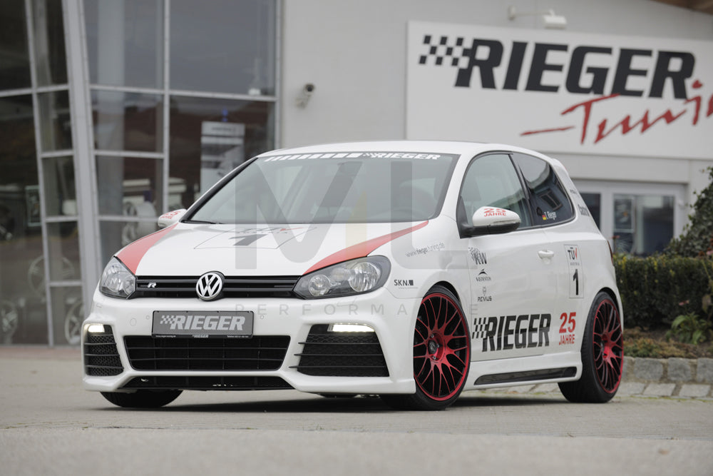 Rieger 00059533 VW Mk6 Golf Front Bumper (GTI & GTD) 2 | ML Performance EU Car Parts