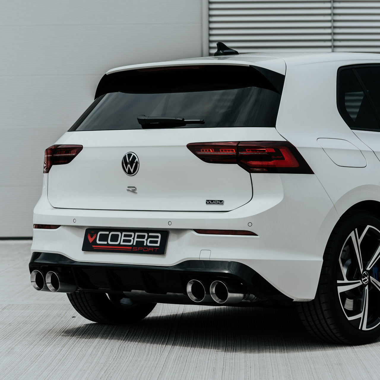 Cobra Exhaust VW Golf R (Mk8) 2.0 TSI (21+) Valved Turbo Back Performance Exhaust