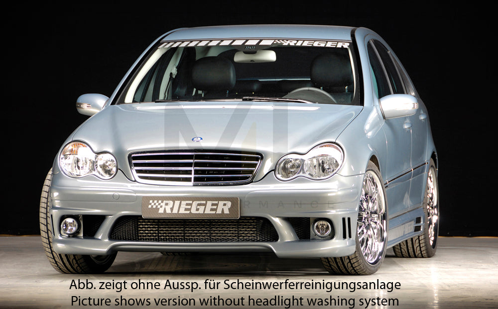 Rieger 00025203 Mercedes-Benz W203 C-Class Front Bumper 5 | ML Performance EU Car Parts