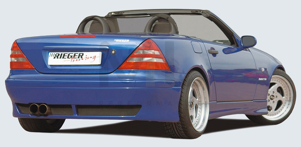 Rieger 00070027 Mercedes-Benz R170 SLK Rear Diffuser 2 | ML Performance EU Car Parts