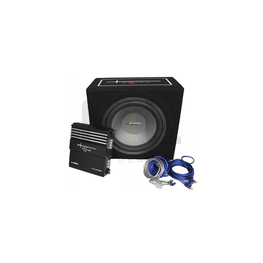 EXCALIBUR X3 Active subwoofer 12 Inch, 1000 W, 4 Ohm | ML Performance Car Parts