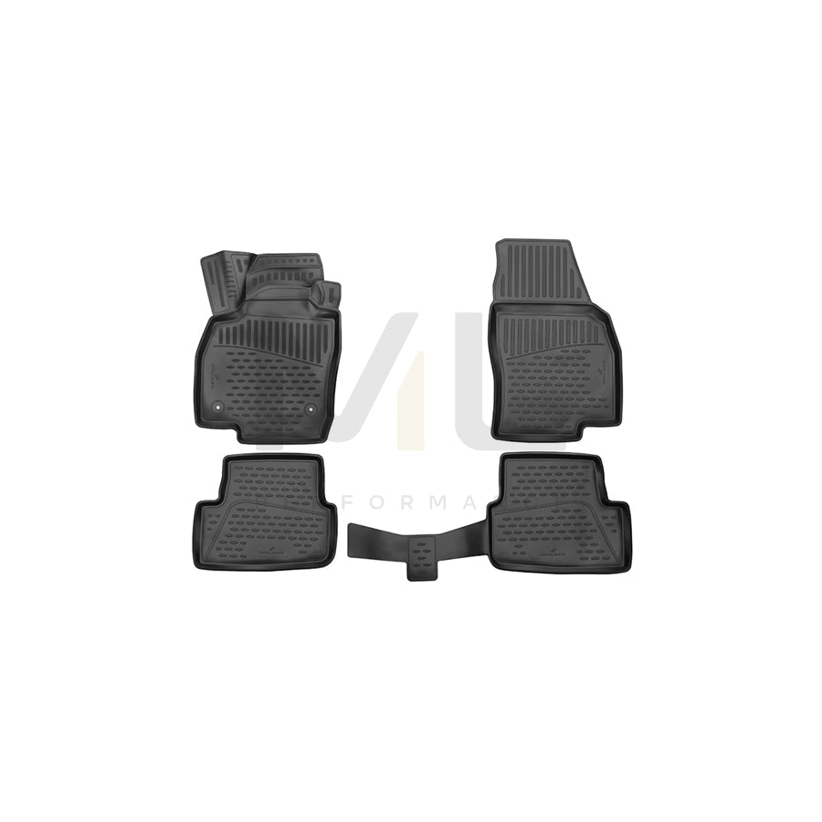 WALSER Tailored, XTR 75114 Floor mat set Front and Rear | ML Performance Car Parts