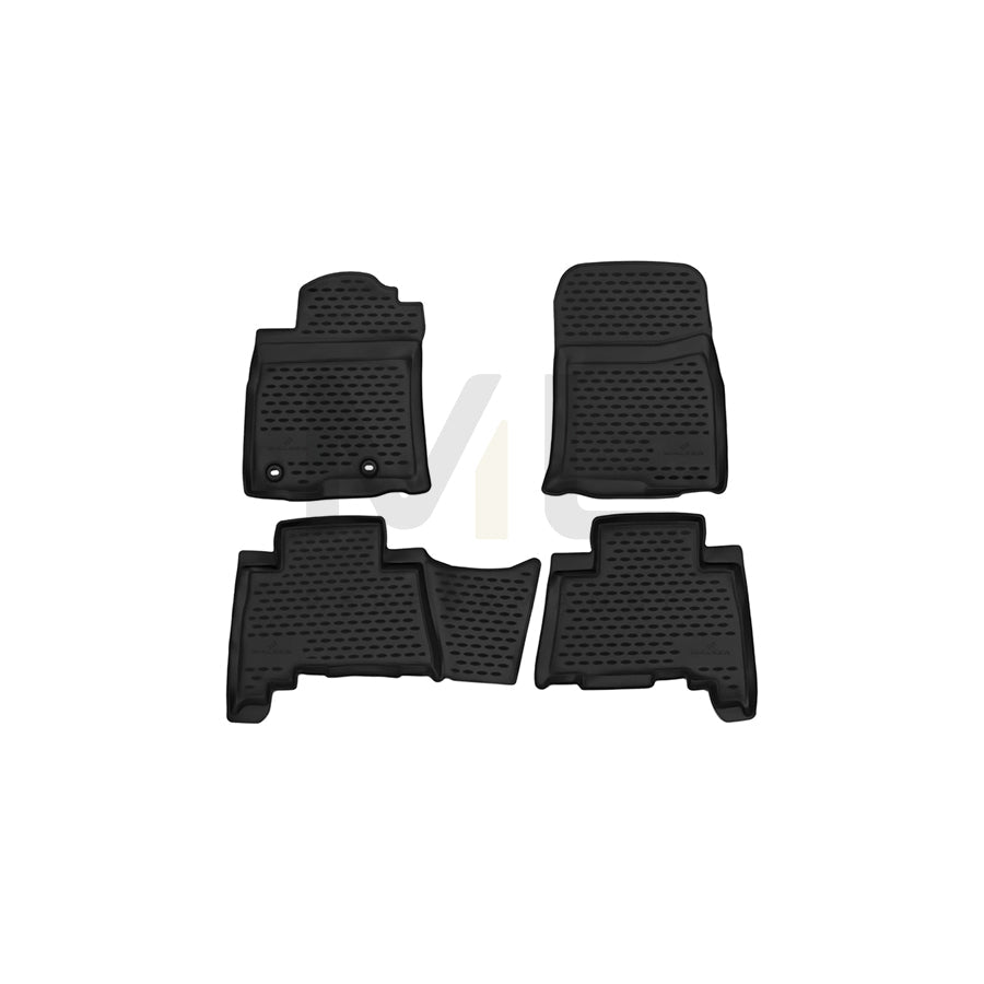 WALSER Tailored, XTR 75133 Floor mat set Elastomer, Front and Rear | ML Performance Car Parts