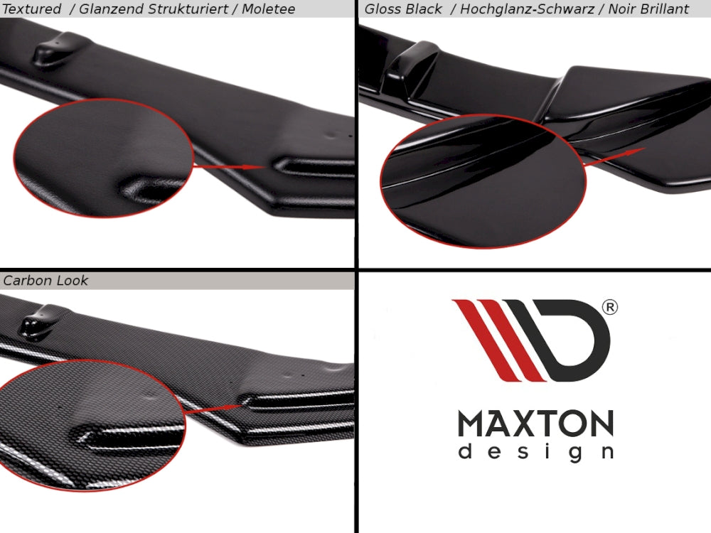 Maxton Design Seat Ibiza 4 Sportcoupe Rear Splitter