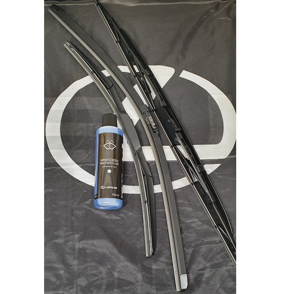 Genuine Lexus GSP2 GS Phase 2 Wiper Blade Set Plus Screen Wash Top Up