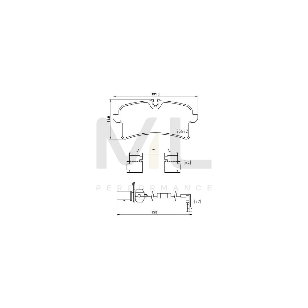 Brembo P 85 151 Brake Pad Set | ML Performance Car Parts