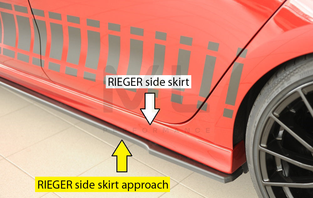 Rieger 00027053 SEAT Leon KL Side Skirt Splitter 4 | ML Performance EU Car Parts