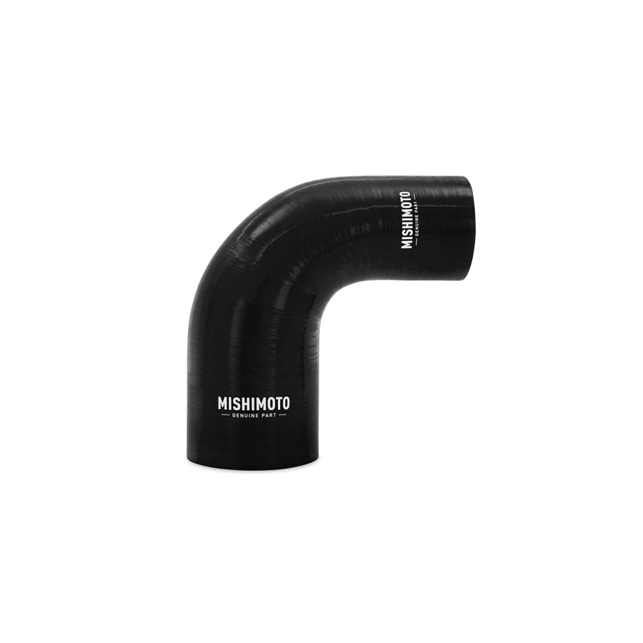 Mishimoto MMCP-R90-2535BK Silicone Reducer Coupler 90 Degree 2.5in to 3.5in - Black