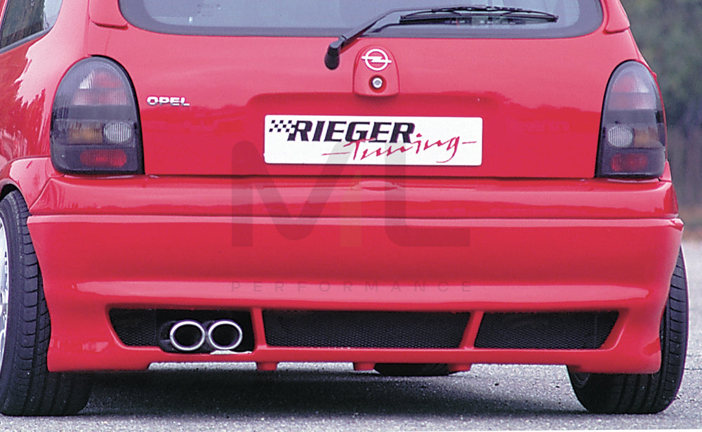 Rieger 00058815 Opel Corsa B Rear Diffuser 1 | ML Performance EU Car Parts