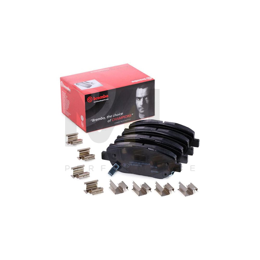 Brembo P 83 148 Brake Pad Set With Acoustic Wear Warning | ML Performance Car Parts