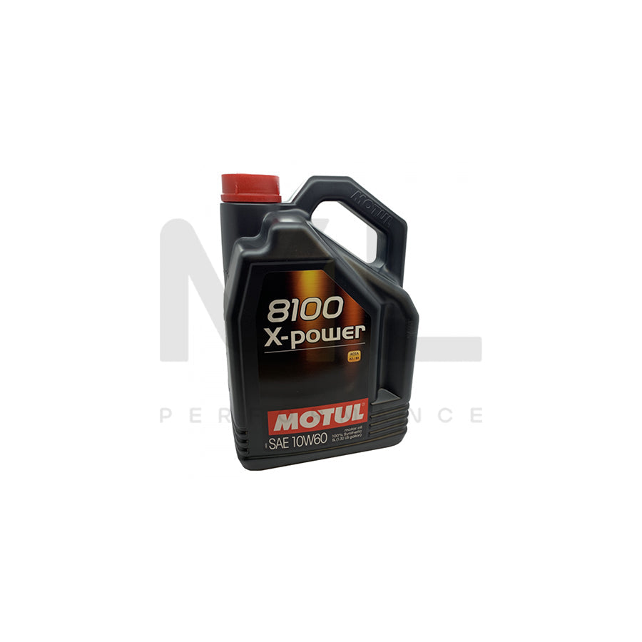 Motul 8100 X-Power 10w-60 Fully Synthetic Car Engine Oil 5l | Engine Oil | ML Car Parts UK | ML Performance