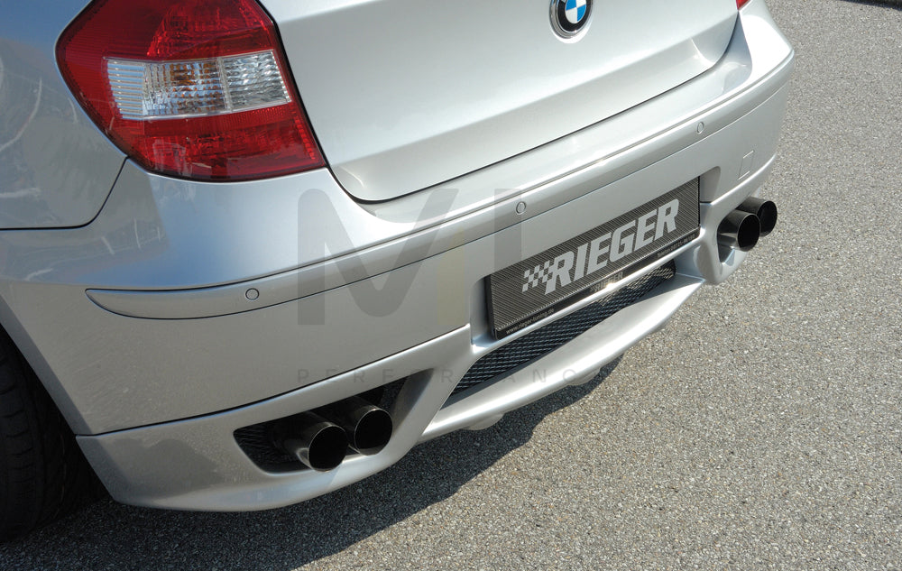 Rieger 00035019 BMW 1 Series E87 Rear Diffuser 5 | ML Performance EU Car Parts