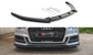 Maxton Design AU-S3-3F-FD3T Front Splitter V.3 Audi S3 / A3 S-Line 8V FL Sedan | ML Performance UK Car Parts