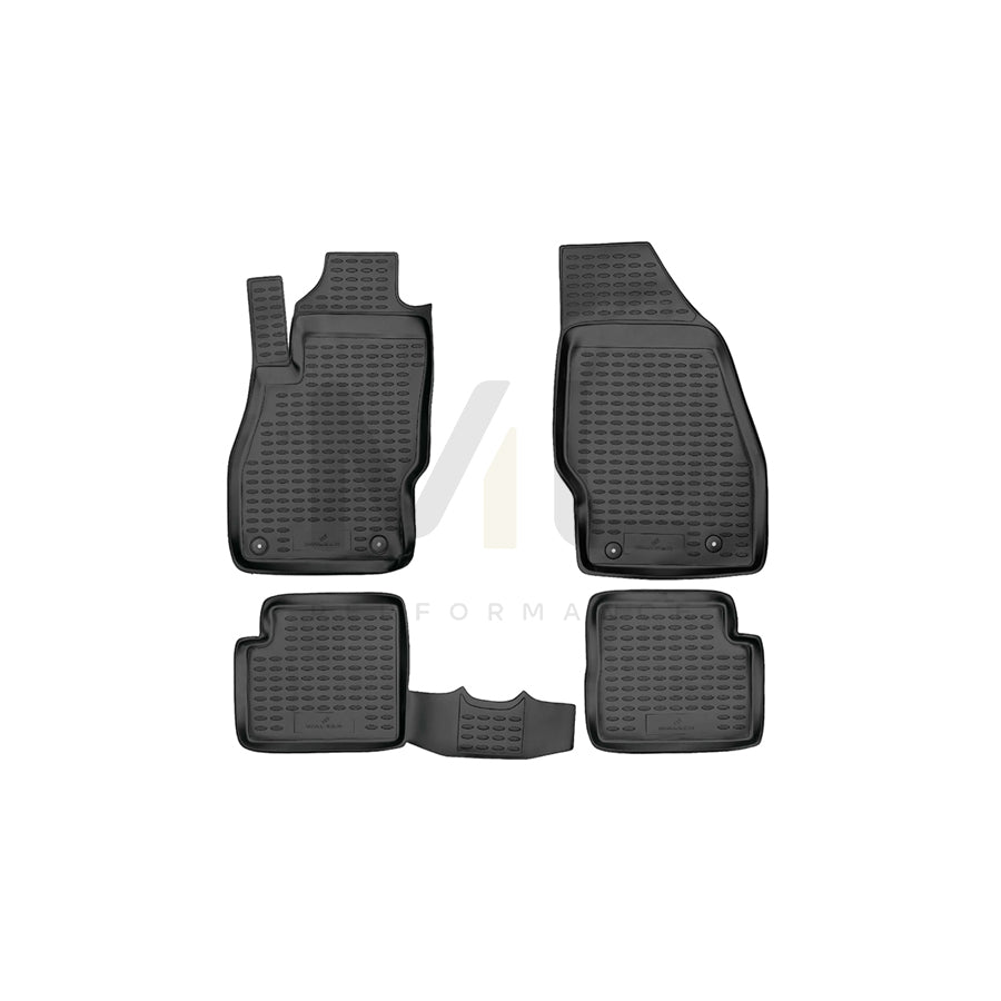 WALSER XTR 75039 Floor mat set Front and Rear | ML Performance Car Parts