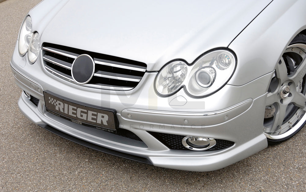 Rieger 00071010 Mercedes-Benz W209 CLK Front Splitter 3 | ML Performance EU Car Parts